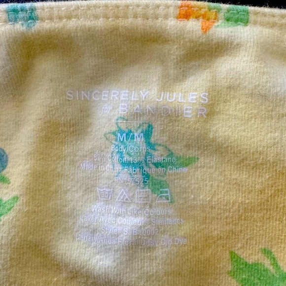 Sincerely Jules x Bandier The Bryn Lifestyle 7” Biker Shorts & Matching Bra set - Picture 12 of 13